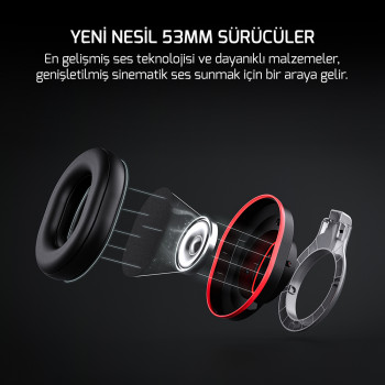 GAMEPOWER RANGER  SİYAH 7.1 RGB GAMING KULAKLIK