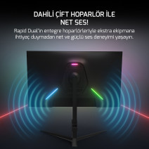 27 GAMEPOWER RAPID Q-MAX FLAT 0.5MS 300Hz QHD MONITOR