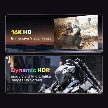 UNITEK DISPLAY PORT 2.1 KABLO 3MT 16K (C1626GY-3M)