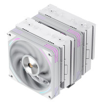 SEGOTEP MU HT6 Beyaz 2x120mm ARGB Hava Soğutucu