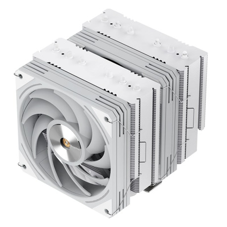 SEGOTEP MU HT6 Beyaz 2x120mm ARGB Hava Soğutucu