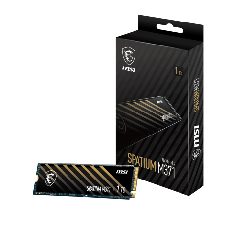 MSI SPATIUM M371 1TB PCIe Gen3x4 NVME M.2 SSD
